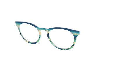 Hokusai View of Mount Fuji - Angle Top Thumbnail - Pair Eyewear