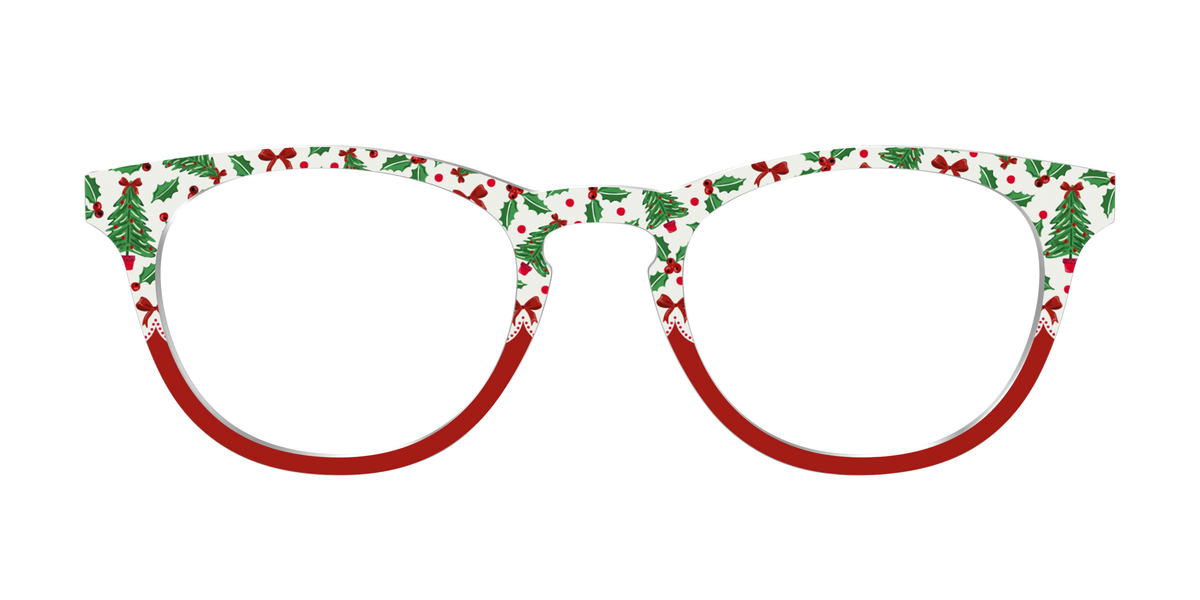 The Holly Jolly Split - Front Top Image - Pair Eyewear