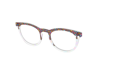 The Holographic Milkshake - Angle Top Thumbnail - Pair Eyewear