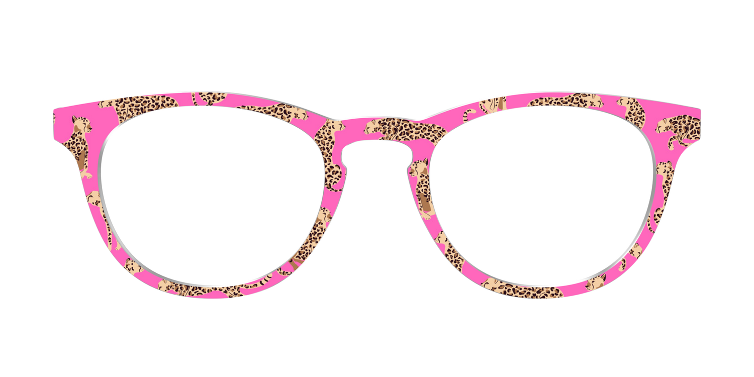 The Hot Pink Cheetahs - Front Top Image - Pair Eyewear