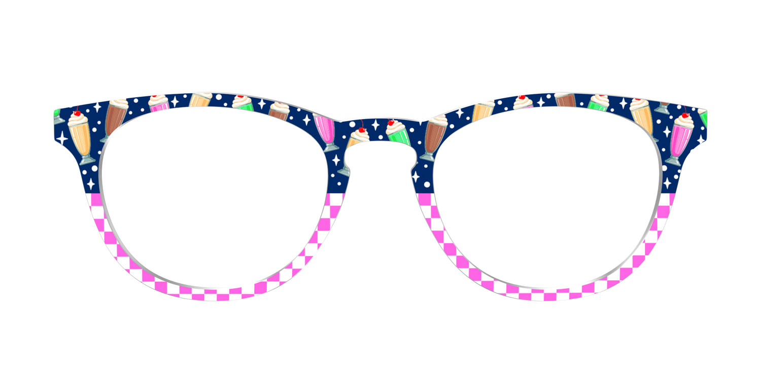 The Ice Cream Social Split - Front Top Image - Pair Eyewear