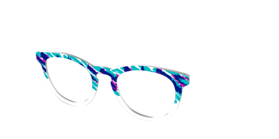 The Jazzy Scribble - Angle Top Thumbnail - Pair Eyewear