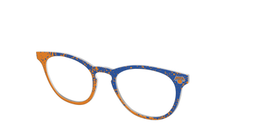 The Knicks Splatter - Angle Top Thumbnail - Pair Eyewear
