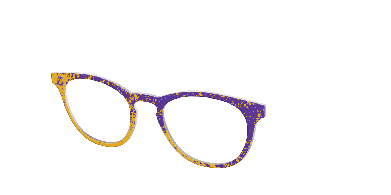 Lakers Splatter - Angle Top Image - Pair Eyewear