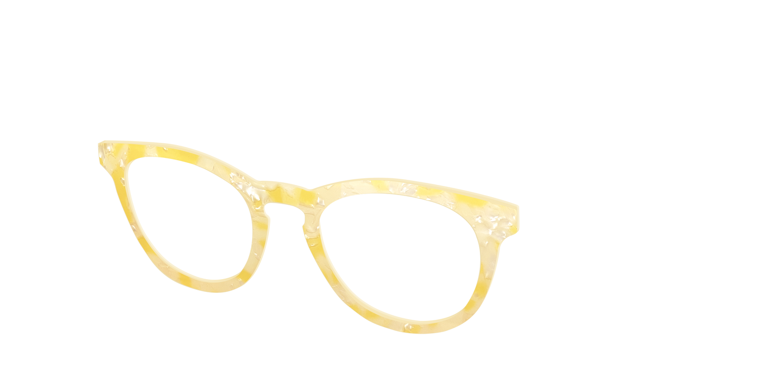 The Limoncello Pearl Marble - Angle Top Image - Pair Eyewear