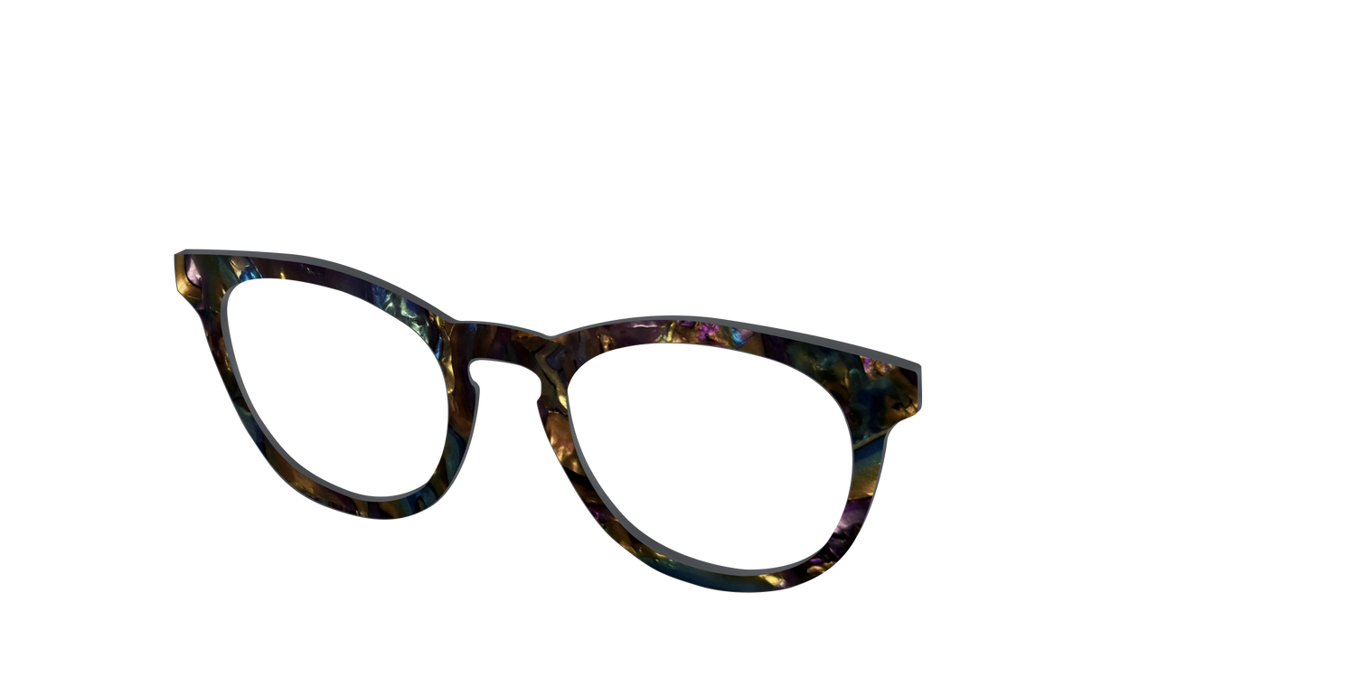 The Mercurius Bronze Pearl - Angle Top Image - Pair Eyewear