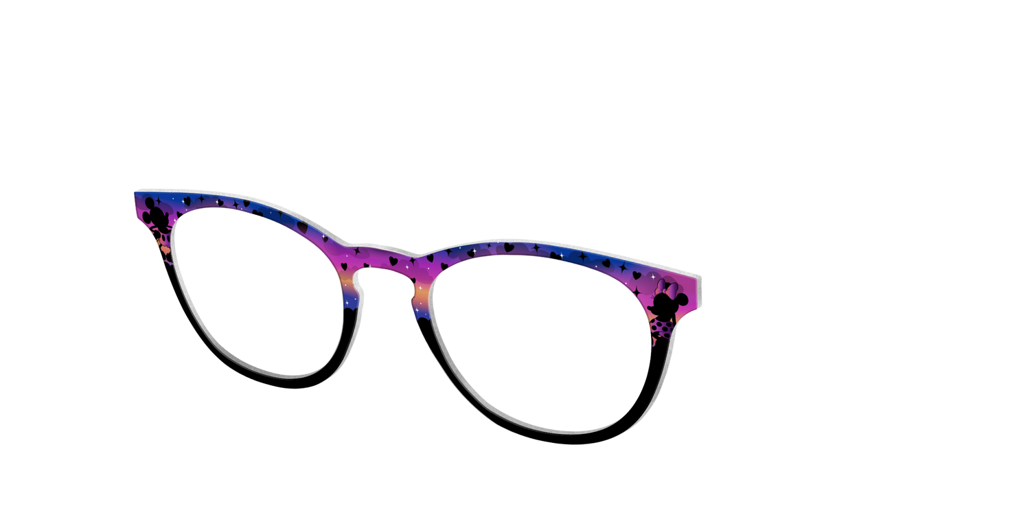 The Mickey & Minnie Shadow Play - Angle Top Image - Pair Eyewear