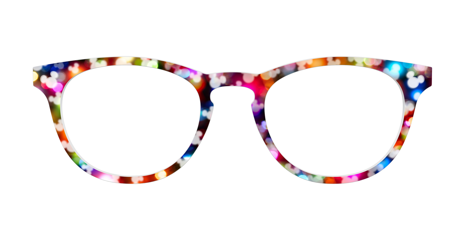 The Mickey Bokeh - Front Top Image - Pair Eyewear