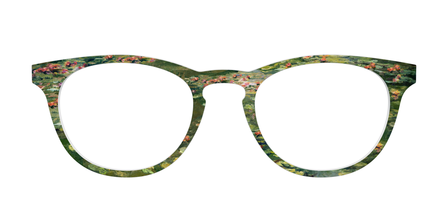 Monet Water Lilies - Front Top Image - Pair Eyewear