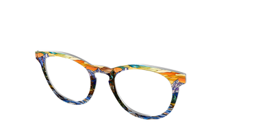 The Mountainscape Stained Glass - Angle Top Thumbnail - Pair Eyewear