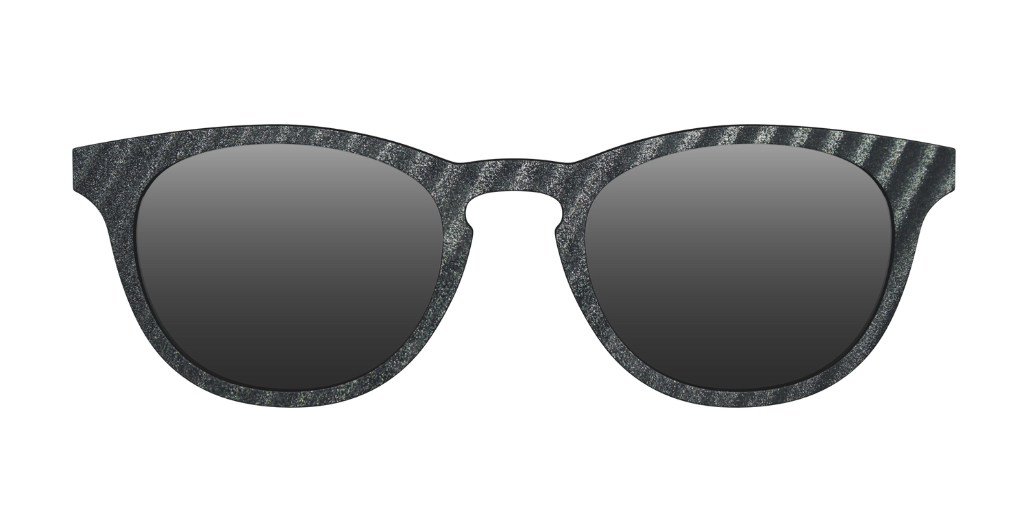 The Polarized Obsidian Stripe Sun Top