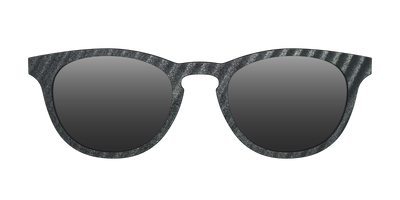 The Polarized Obsidian Stripe Sun Top