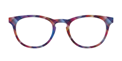 The Ombre Plaid - Front Top Thumbnail - Pair Eyewear