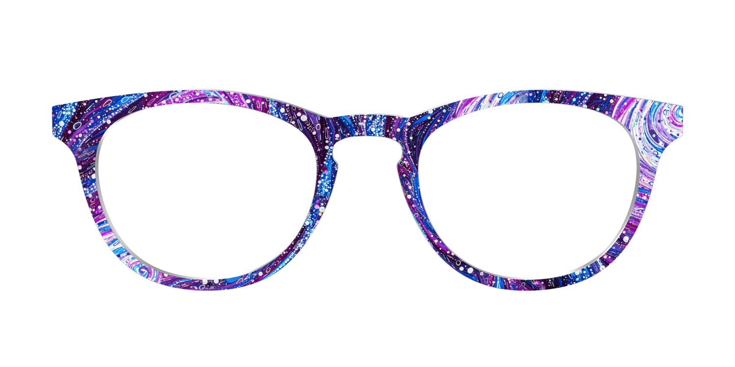 The Orchid Kaleidoscope - Front Top Image - Pair Eyewear