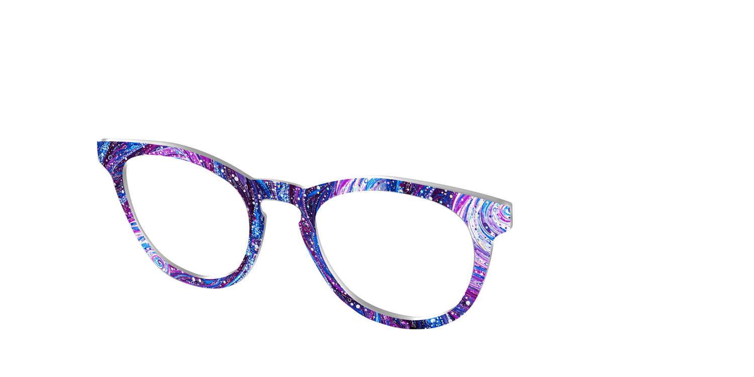 The Orchid Kaleidoscope - Angle Top Image - Pair Eyewear