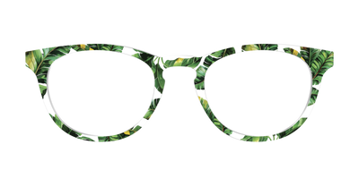 The Palm Leaves Crystal - Front Top Thumbnail - Pair Eyewear