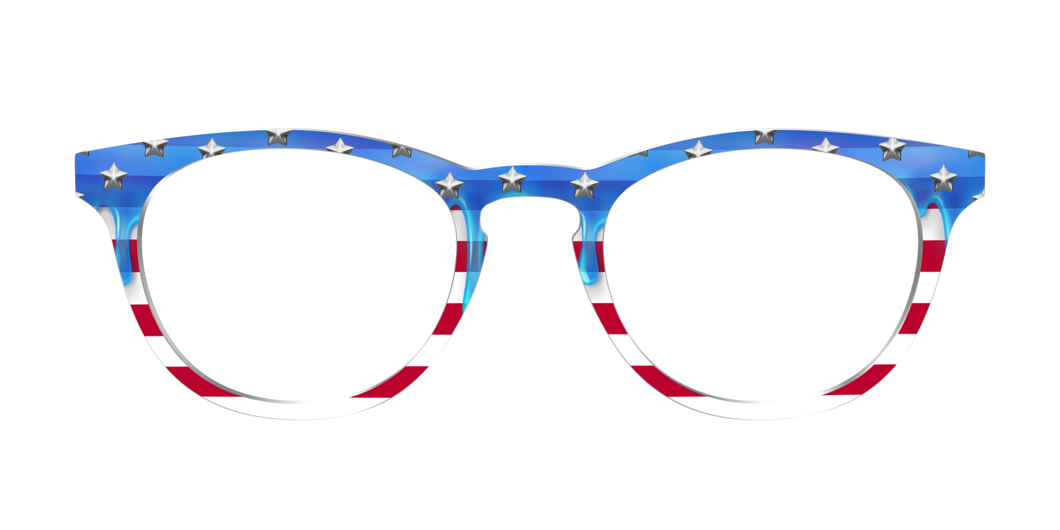 The Patriotic Slime - Front Top Image - Pair Eyewear