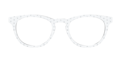 The Pearl Shimmer Polka Dots - Front Top Thumbnail - Pair Eyewear