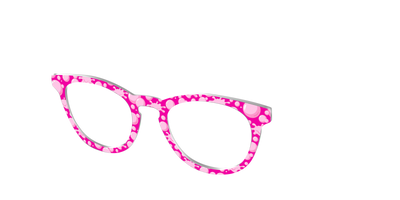 The Pink Pop Bubbles - Angle Top Thumbnail - Pair Eyewear