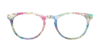 The Pixie Bokeh with Gold Flakes - Front Top Thumbnail - Pair Eyewear
