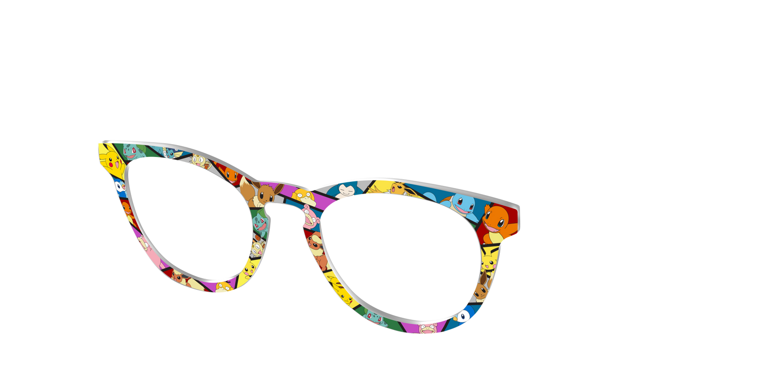 Pokémon Friends - Angle Top Image - Pair Eyewear