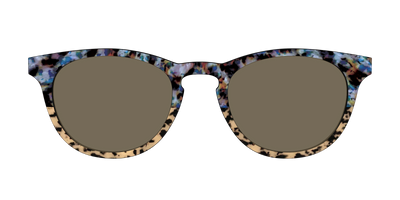 The Polarized Oasis Tortoise Split Sun Top - Front Top Thumbnail - Pair Eyewear