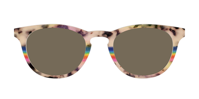 The Polarized Prism Split Tortoise Sun Top - Front Top Thumbnail - Pair Eyewear
