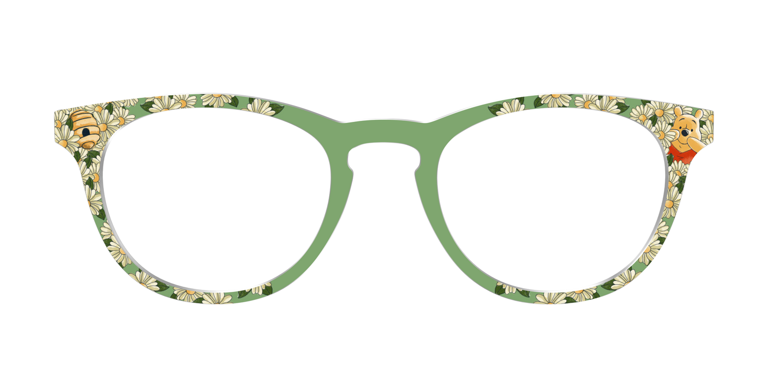 Pooh Bear's Daisies - Front Top Image - Pair Eyewear