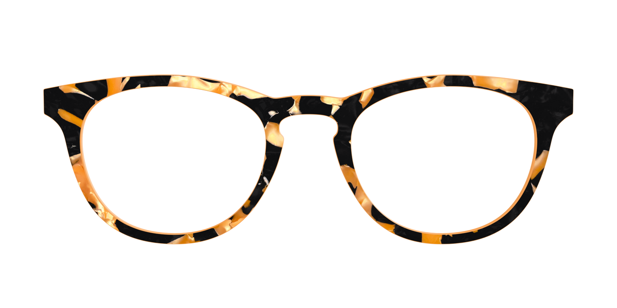 The Pumpkin Camo Pearl Tortoise - Front Top Image - Pair Eyewear