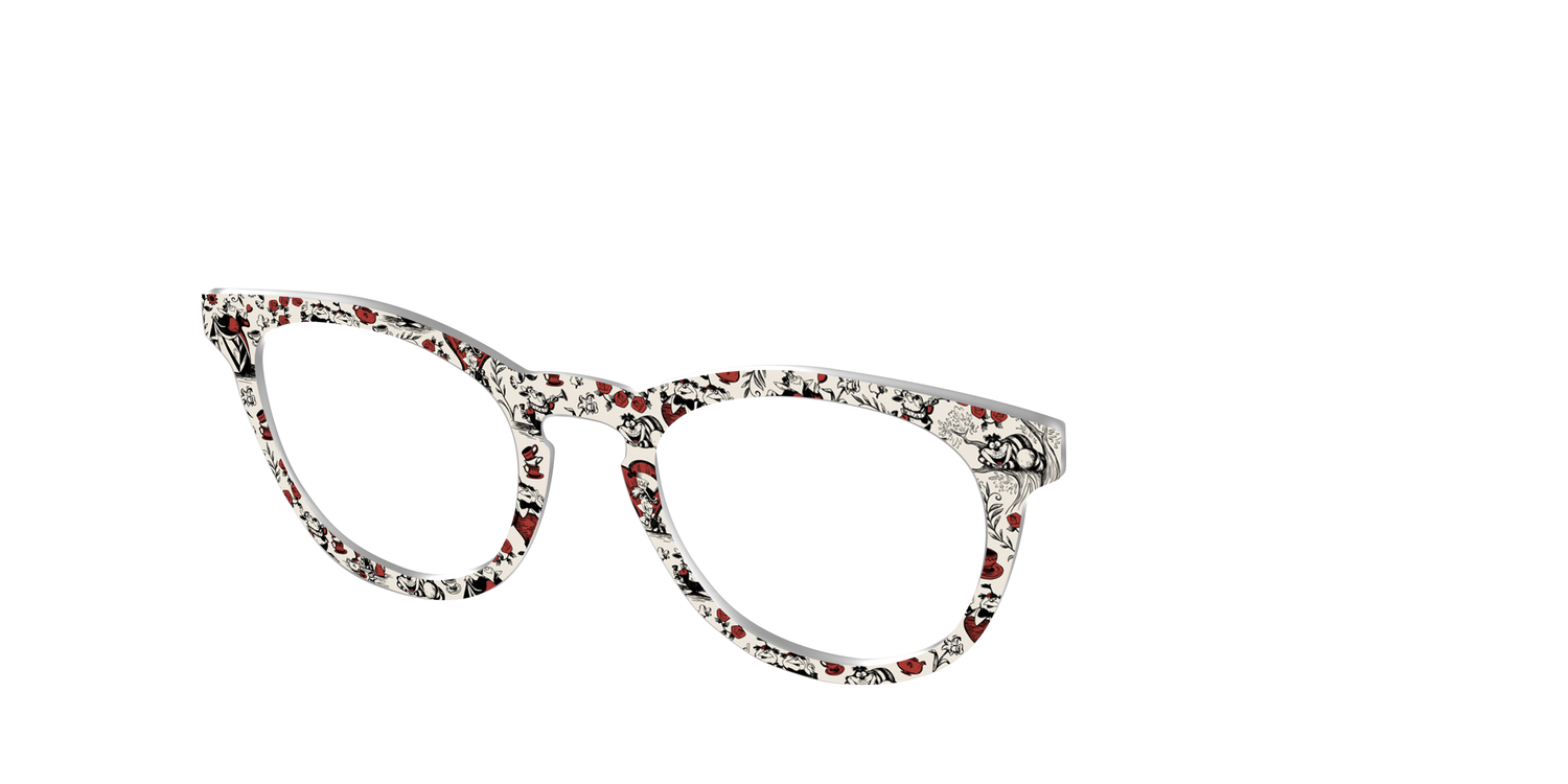 Queen of Hearts Toile - Angle Top Image - Pair Eyewear