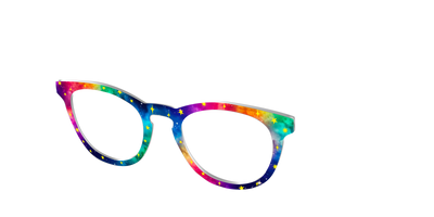 The Rainbow Supernova - Angle Top Thumbnail - Pair Eyewear