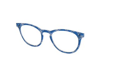 The Ravenclaw™ Plaid - Angle Top Thumbnail - Pair Eyewear