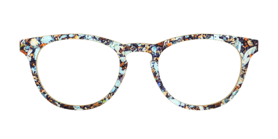The Seashell Tortoise with Holographic Glitter - Front Top Thumbnail - Pair Eyewear