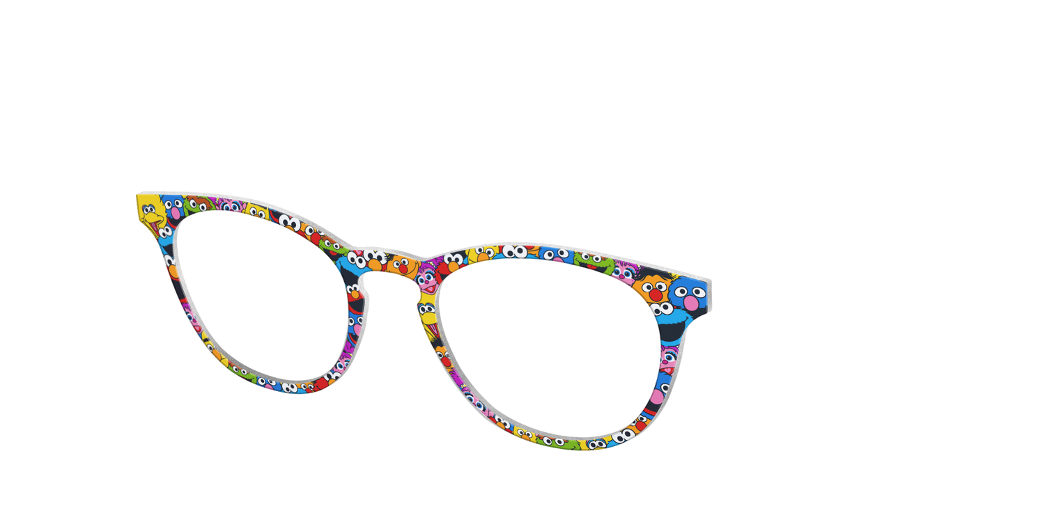The Sesame Family - Angle Top Image - Pair Eyewear