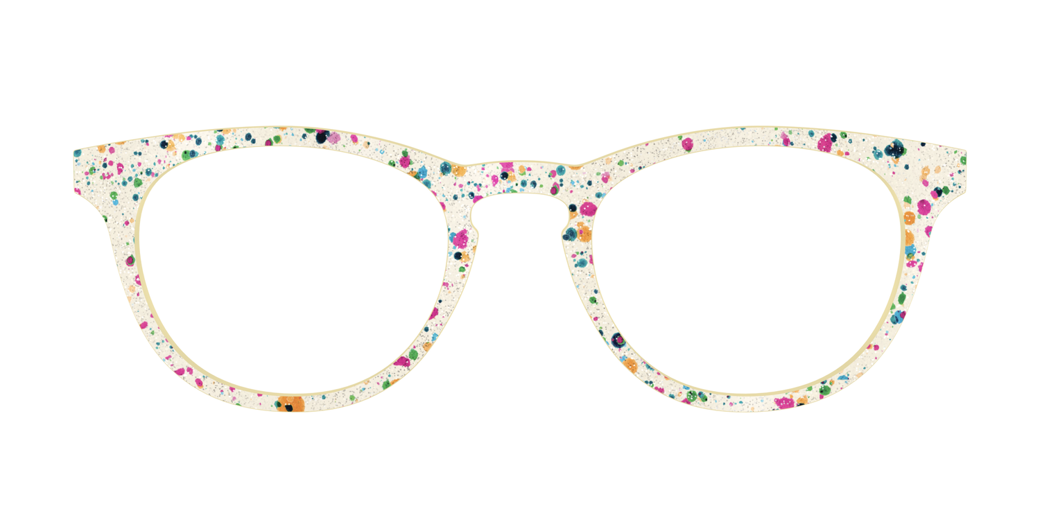 The Shimmer Speckled Egg - Front Top Image - Pair Eyewear