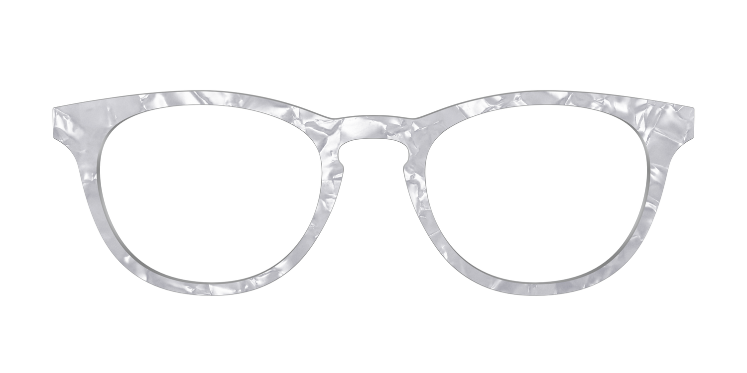 The Smoky Quartz Pearl Marble - Front Top Image - Pair Eyewear