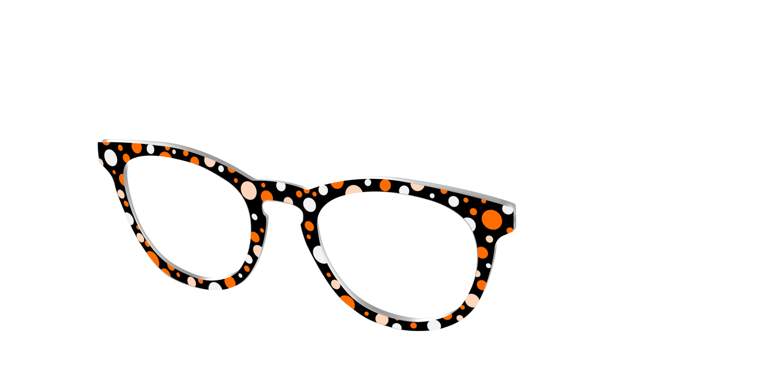 The Spooky Spots - Angle Top Image - Pair Eyewear