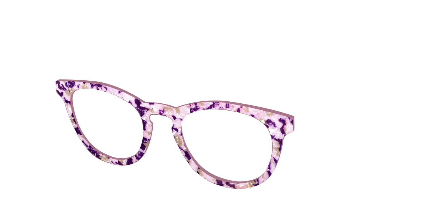 The Spotted Thistle Pearl Tortoise - Angle Top Image - Pair Eyewear