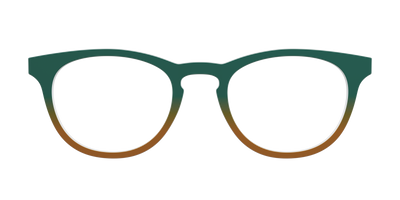 The Spruce to Toffee Gradient - Front Top Thumbnail - Pair Eyewear