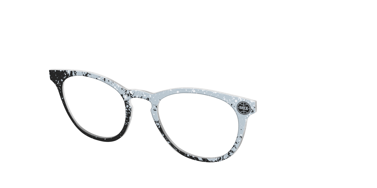 The Spurs Splatter - Angle Top Image - Pair Eyewear