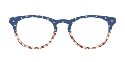 The Starry Gingham Split - Front Top Thumbnail - Pair Eyewear