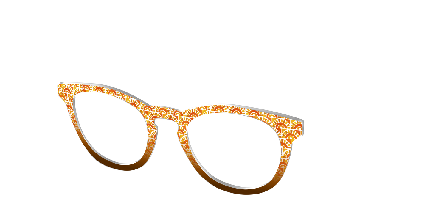 The Summer Sun Scallop - Angle Top Image - Pair Eyewear