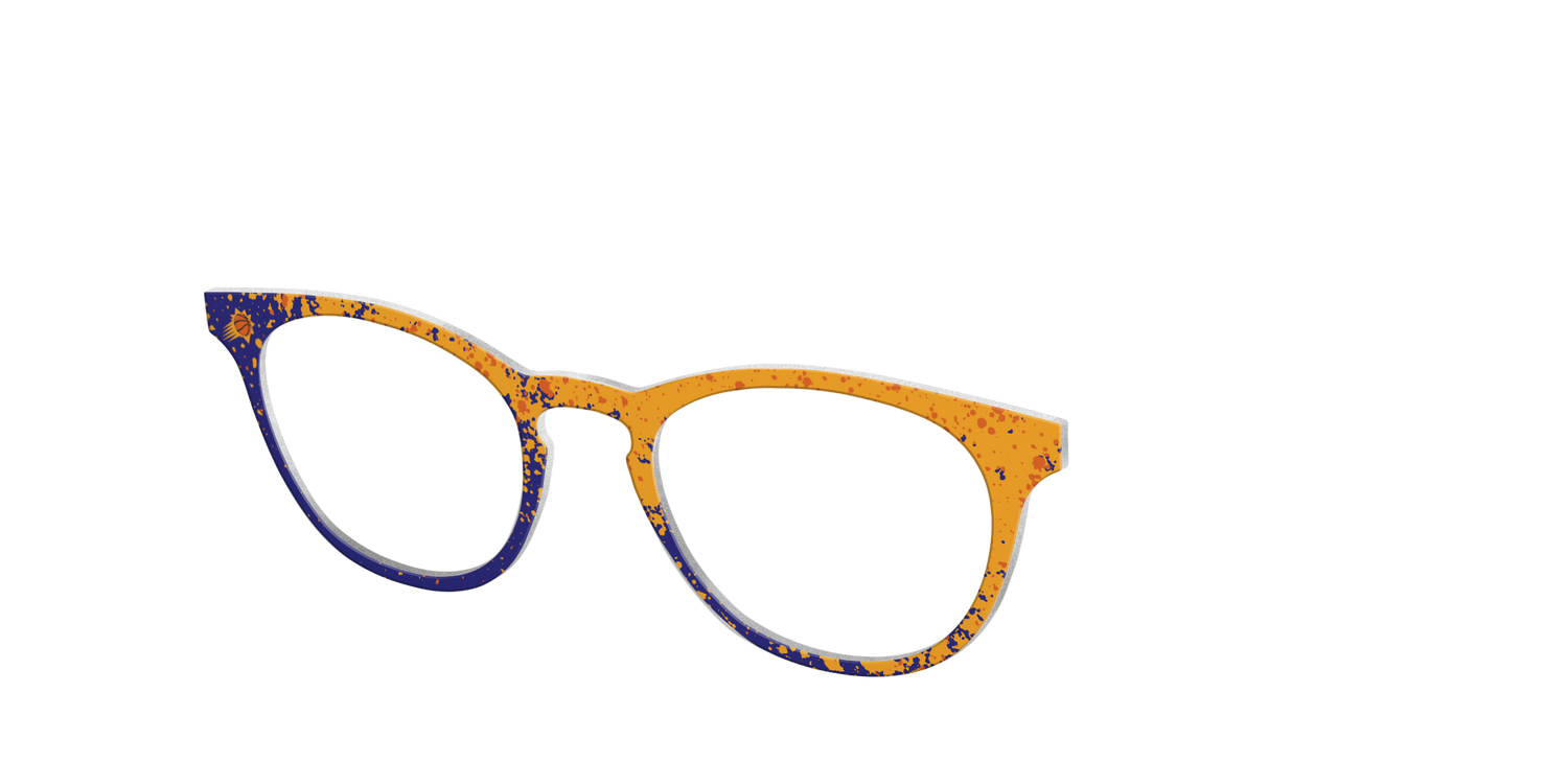The Suns Splatter - Angle Top Image - Pair Eyewear