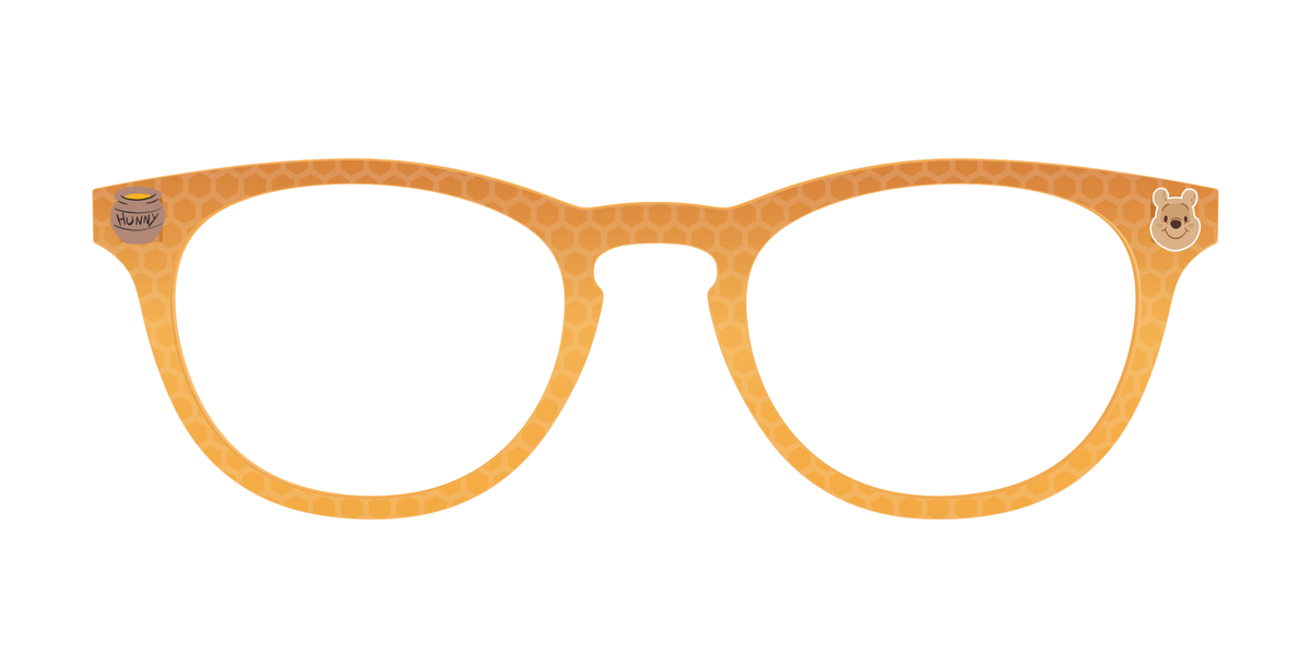 Time for Hunny Crystal Honeycomb - Front Top Image - Pair Eyewear