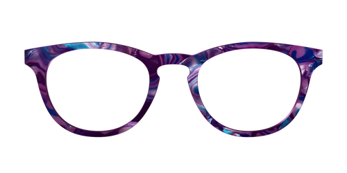 The Tyrian Purple Pearl Marble - Pair Eyewear
