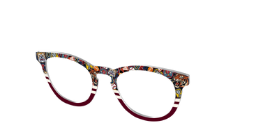 The Varsity Patches Split - Angle Top Thumbnail - Pair Eyewear