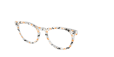 Zero Crystal with Glitter - Angle Top Thumbnail - Pair Eyewear