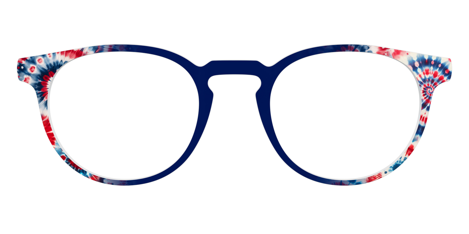 The Americana Tie-Dye - Front Top Image - Pair Eyewear