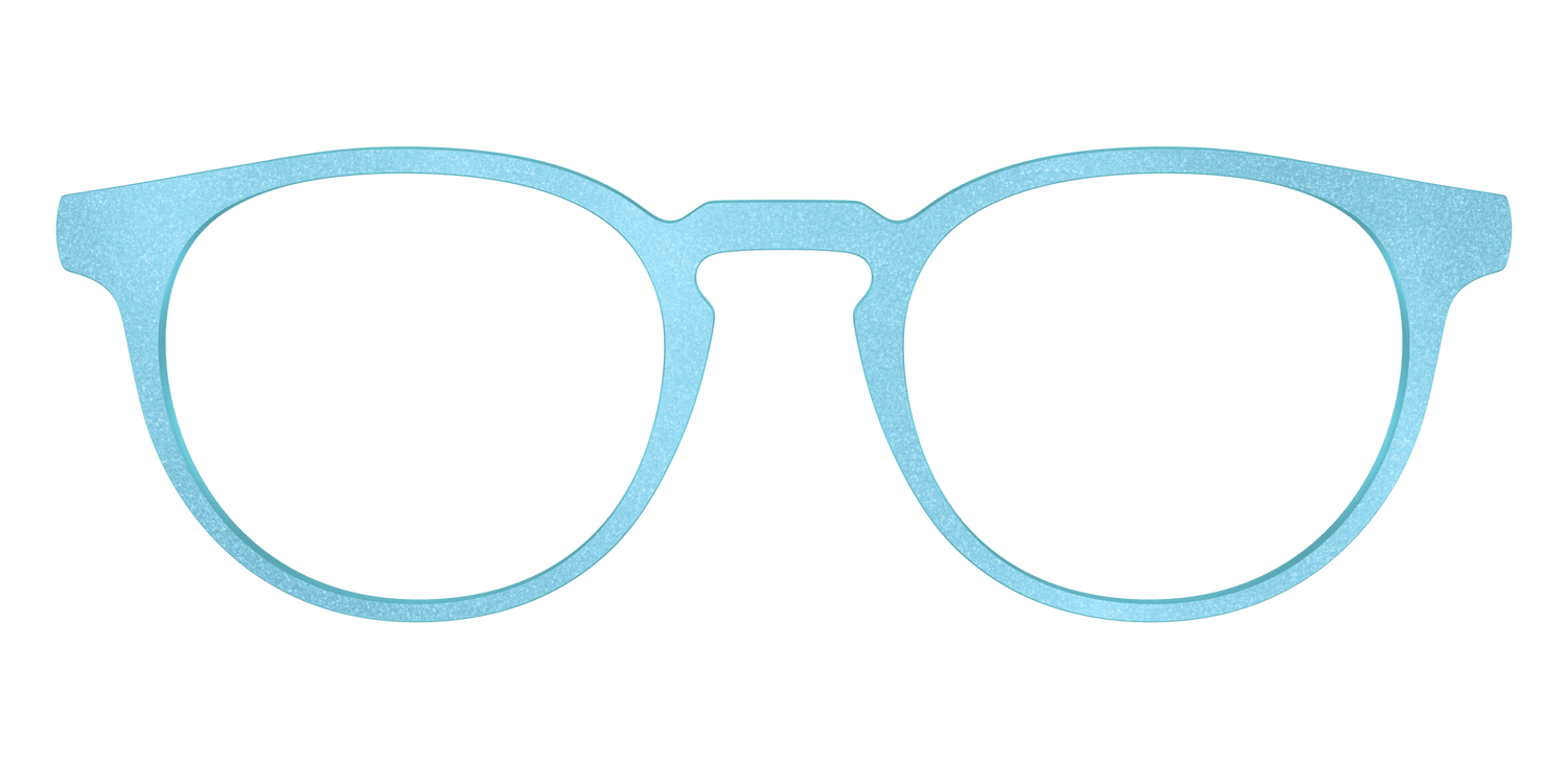 The Aqua Shimmer - Front Top Image - Pair Eyewear