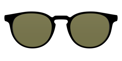 The Black with Green Racquet Sport Lens - Front Top Thumbnail - Pair Eyewear